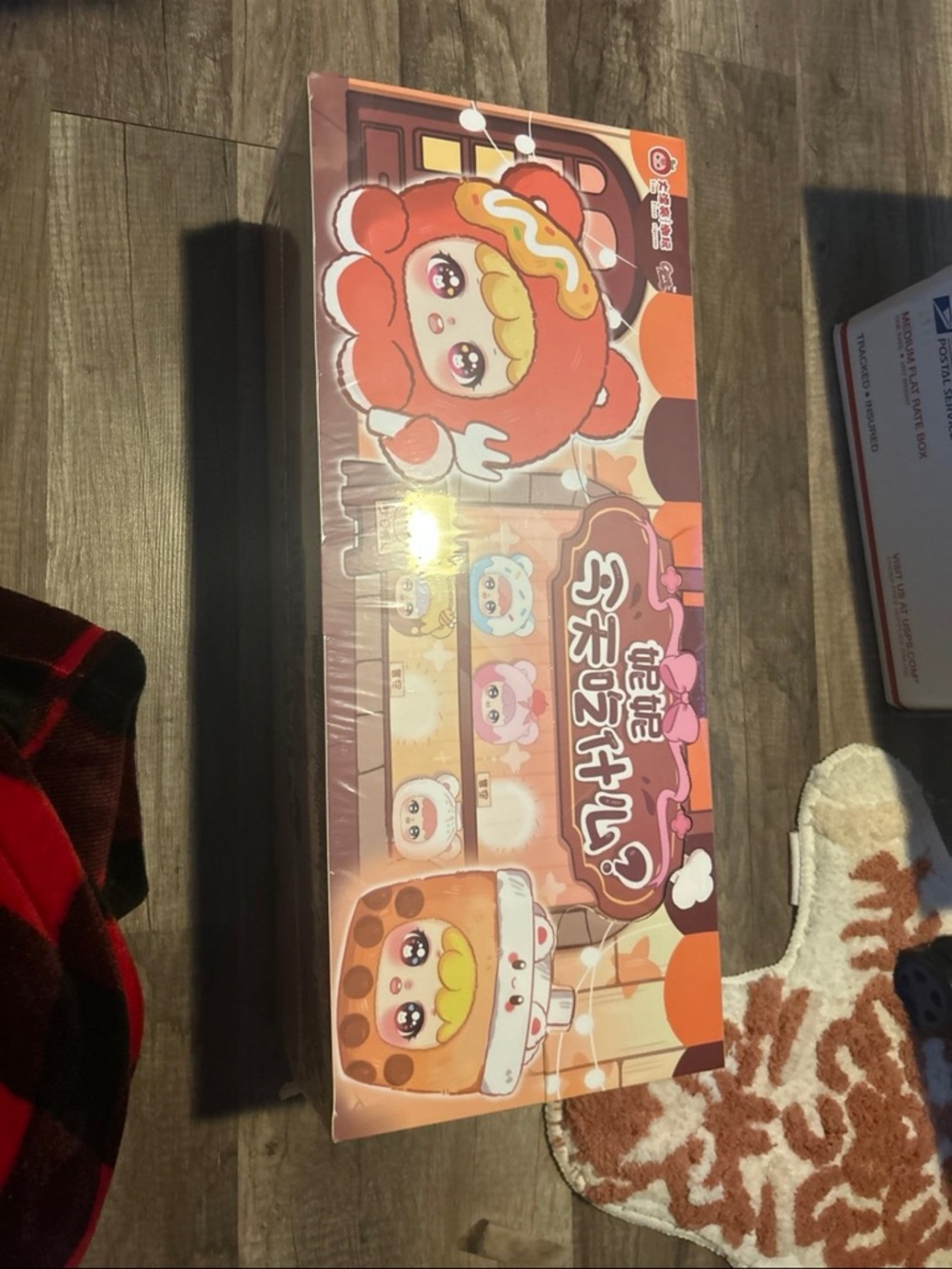Cute Cartoon Snack Character Toy Set - Pink and Orange Nina’s plush blind boxes
